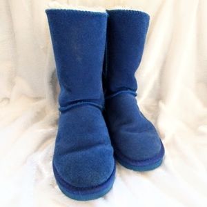 Ugg Bailey Boots with Ribbons Blue Women's Size 5 item #F190100D